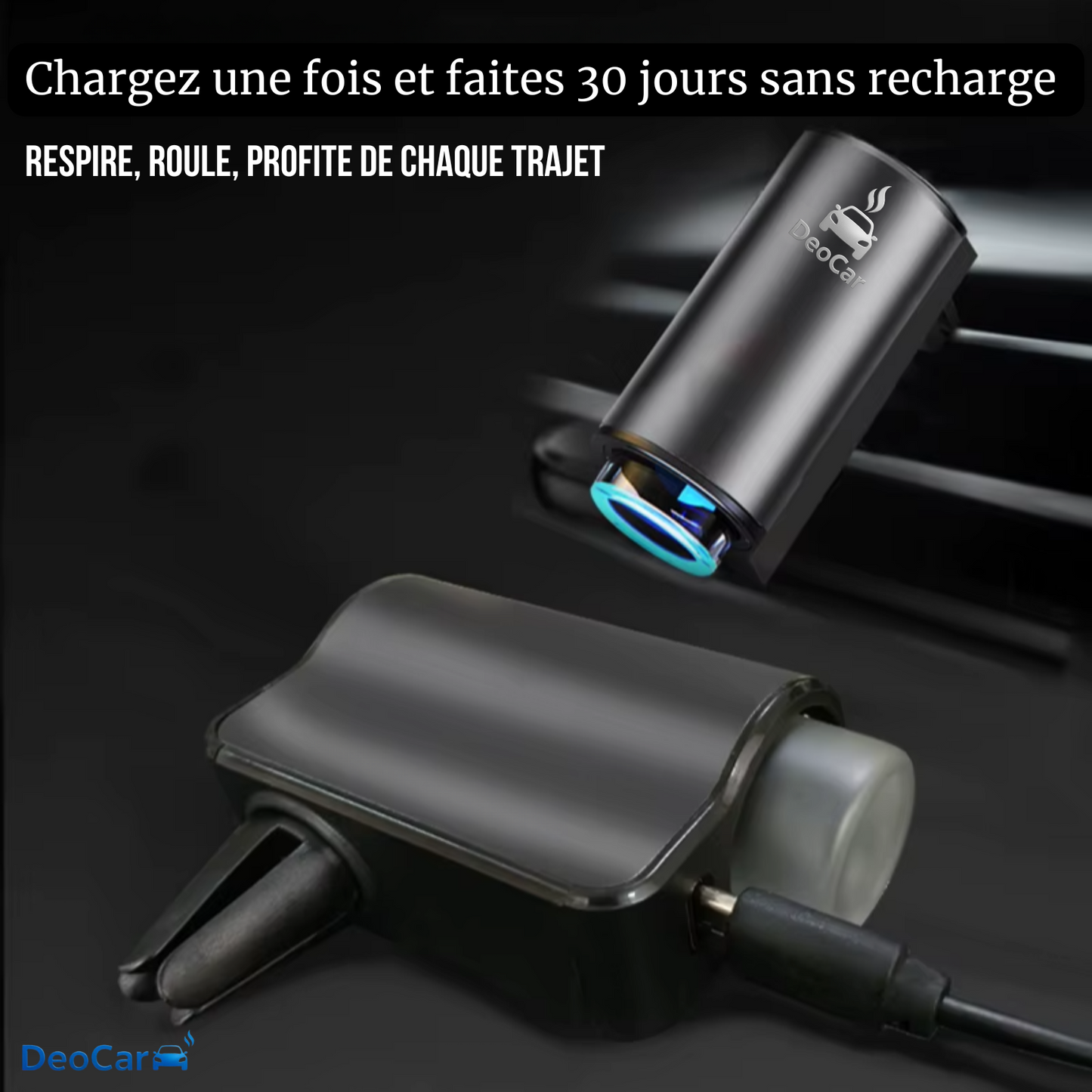Diffuseur Automatique LED – Parfum intelligent pour voiture