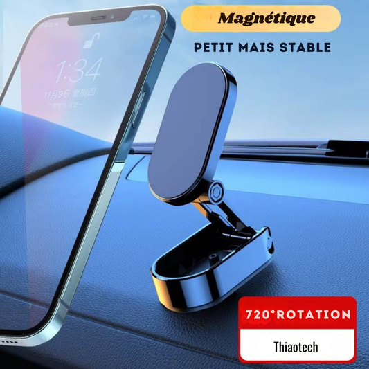 Support Téléphone Voiture de Tableau de Bord Magnétique
