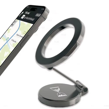 Support Téléphone Voiture Magnétique Pliant 360°