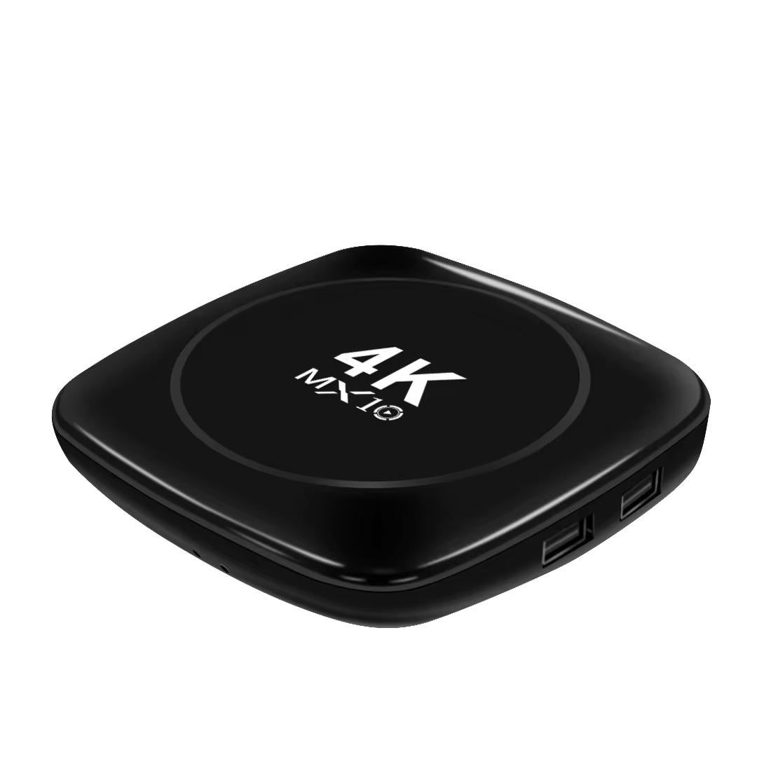 MX10 Android TV Box 4K Ultra HD – Streaming Rapide & Fluide avec WiFi et Google Assistant